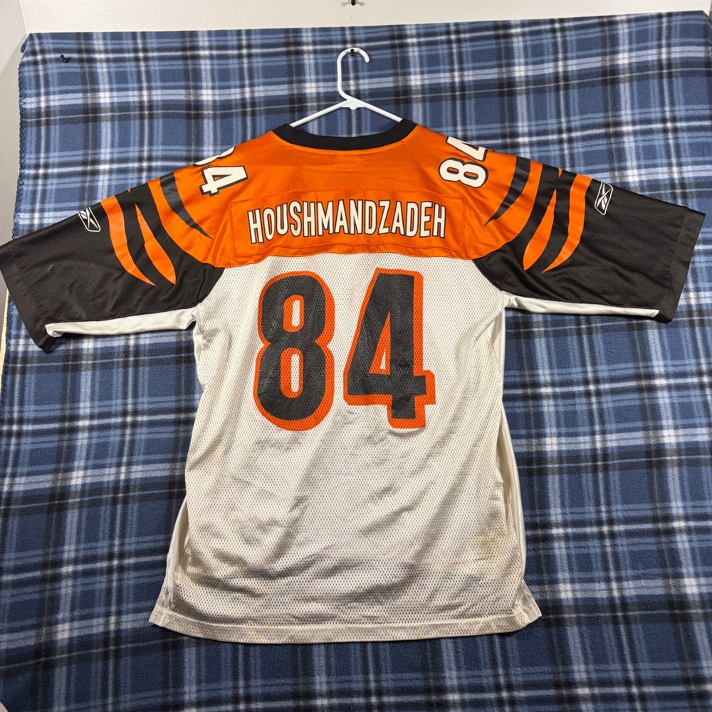 Reebok Cincinnati Bengals TJ Houshmandzadeh 84 Jersey Mens Large White NFL